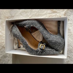 Manolo Blahnik Tweed Heels 37.5